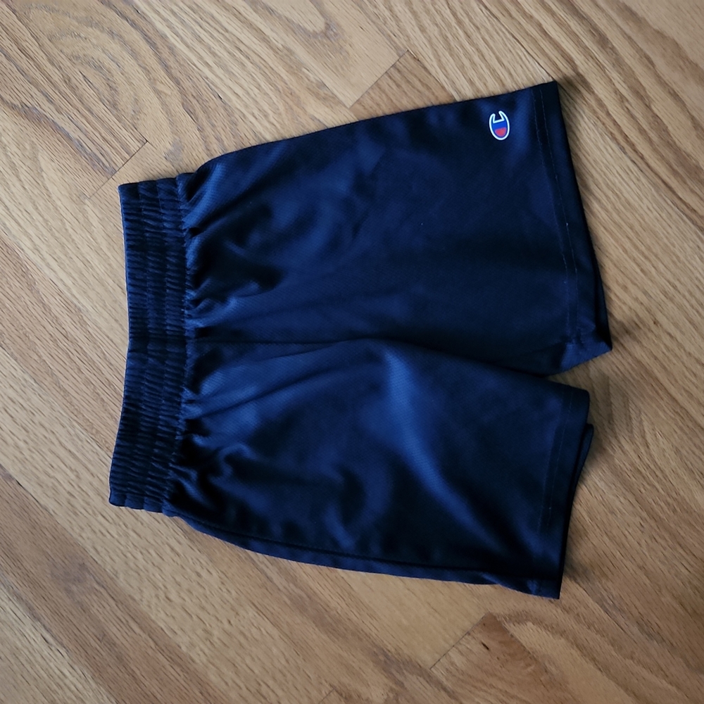 Champion size 5 athletic shorts, navy